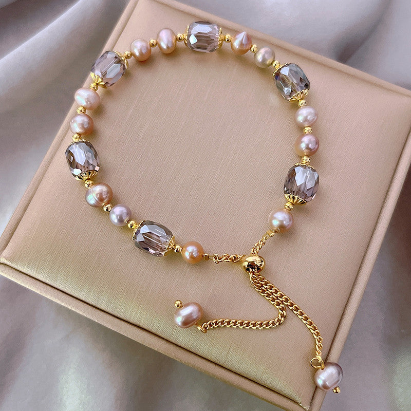 Beaded Pearl Bracelet