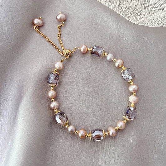 Beaded Pearl Bracelet