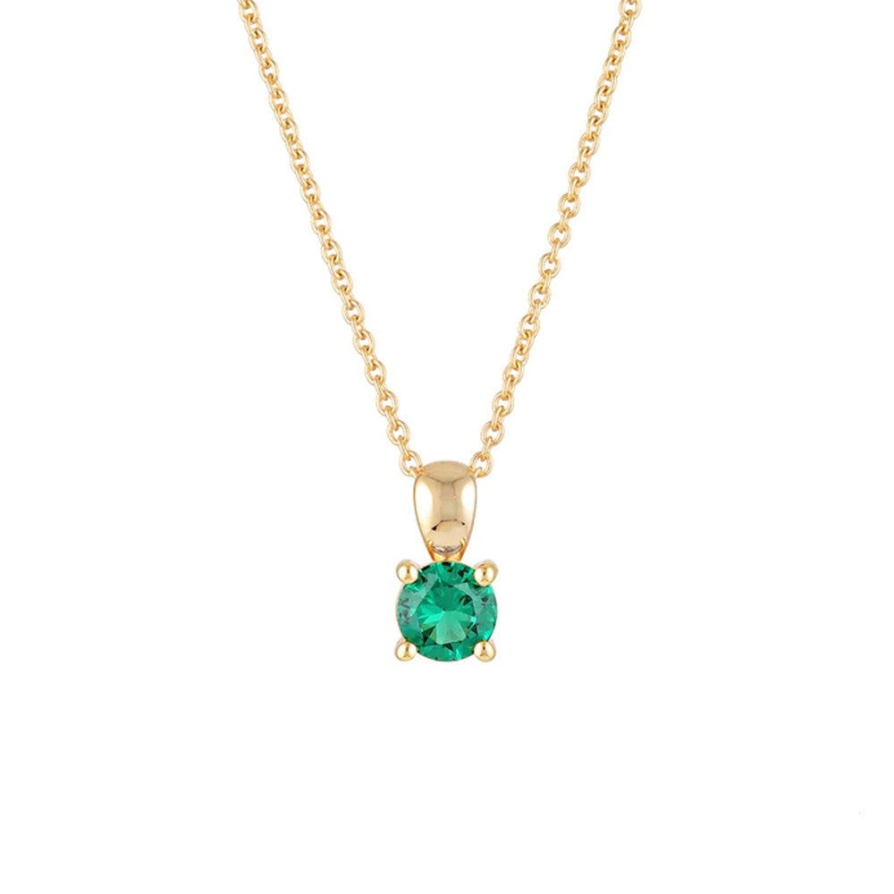 Birthstone Pendant Necklace