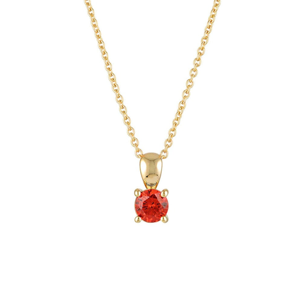 Birthstone Pendant Necklace